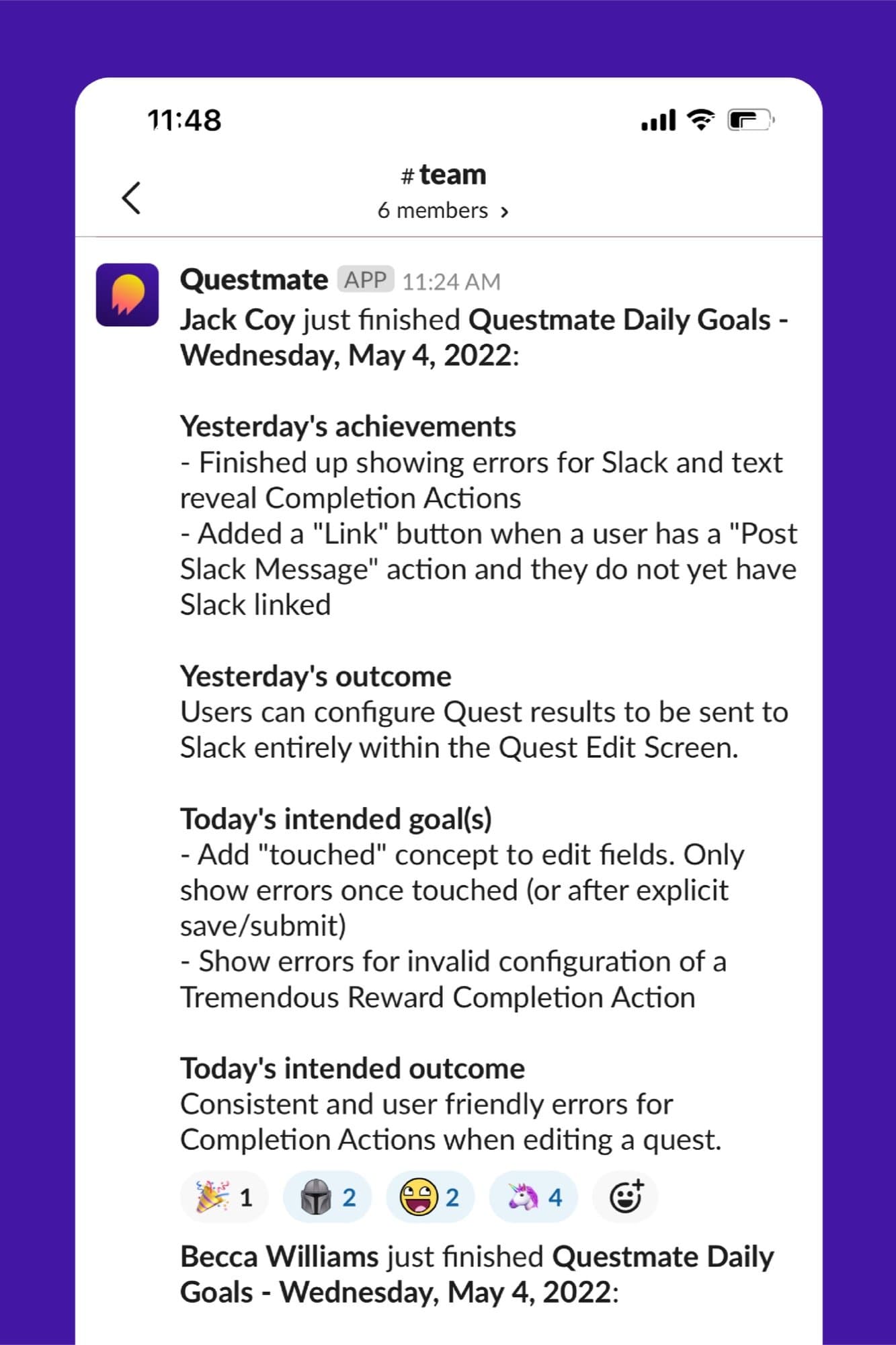 Slack Screenshot